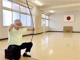 四半的弓道写真